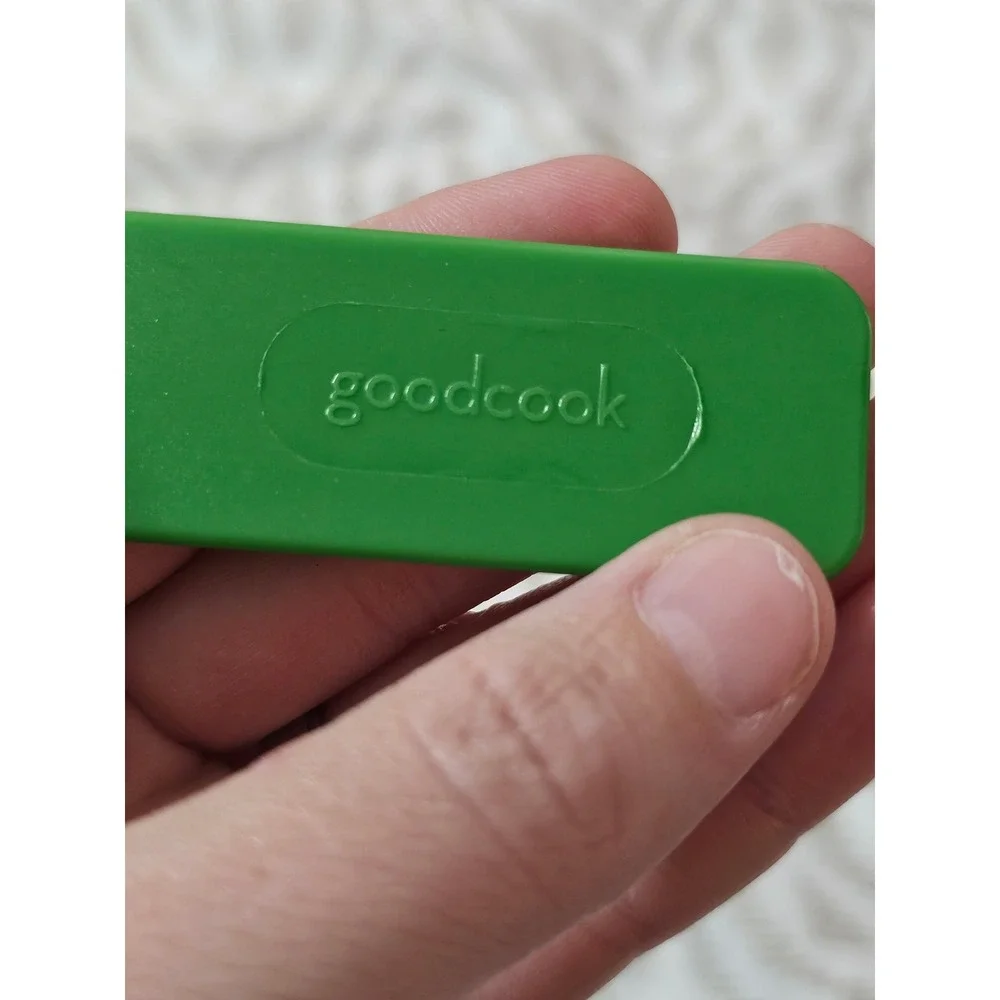 GoodCook Green Plastic Food Scoop Utility Kitchen Tool for Dry Goods Pet Food